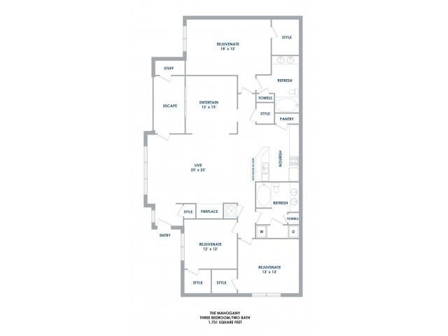 Three Bedroom Apartment in Alpharetta Three Bedroom Apartment in Alpharetta